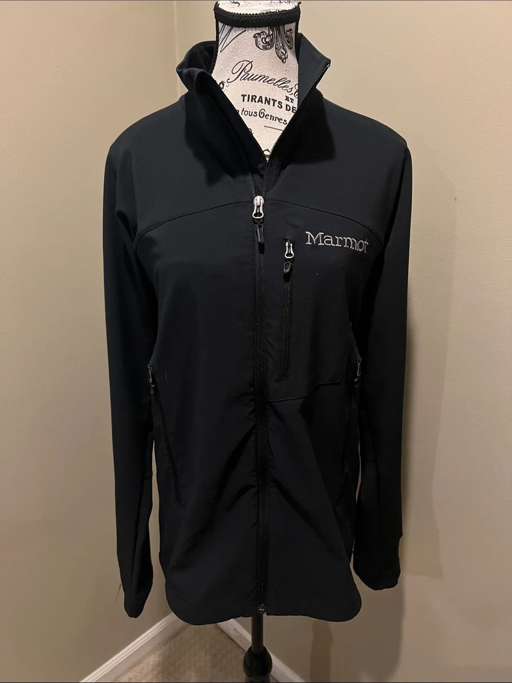 Marmot Black Performance Softshell Jacket
